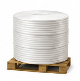 white stretch pallet photo